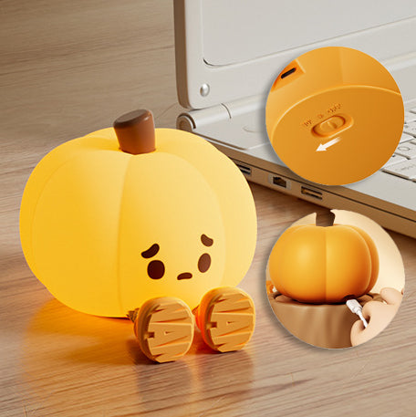 Cute Pumpkin Night Light