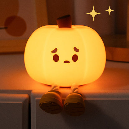 Cute Pumpkin Night Light